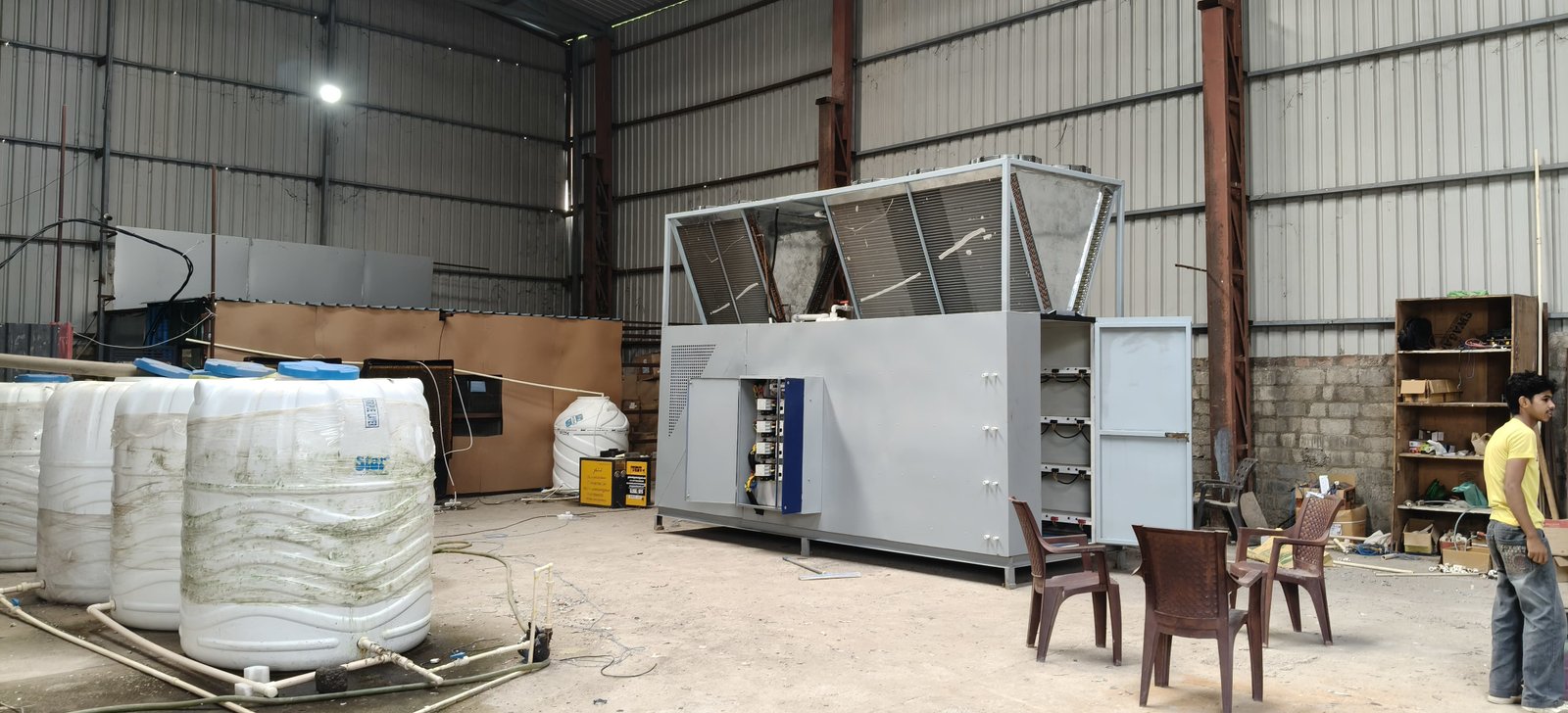 Crypto Mining Chiller for 100 Miners